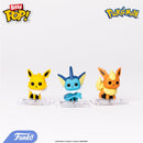 Funko Pop! Bitty: Pokemon - Bulbasaur, Flareon, Pichu, and Charizard - 0.9 Inch (2.2 Cm) Collectable