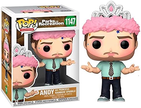 Funko POP! TV: Parks & Recreation - Andy as Princess Rainbow Sparkle