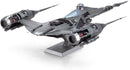 Metal Earth Premium Series Star Wars Mandalorian N-1 Starfighter 3D Metal Model Kit Fascinations
