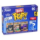 Funko Bitty POP! DC - Batgirl, 4-Pack - Batman, Batgirl, The Riddler and A Surprise Mystery Mini Figure