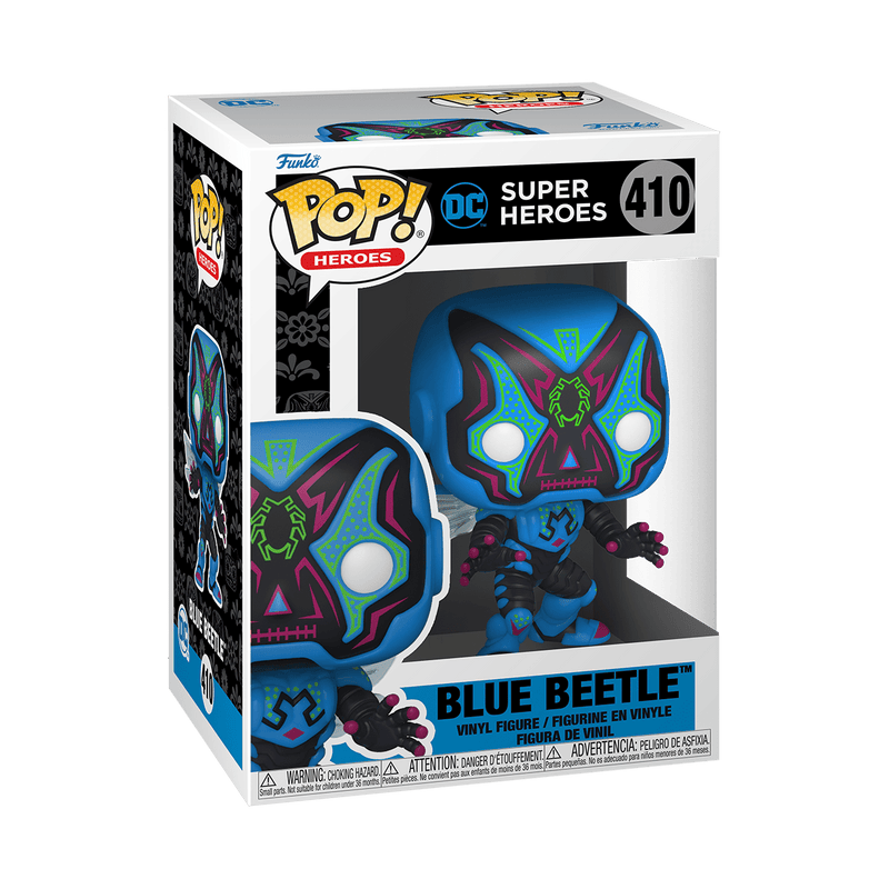 Funko Pop! Heroes: Dia De Los DC - Blue Beetle Vinyl Figure