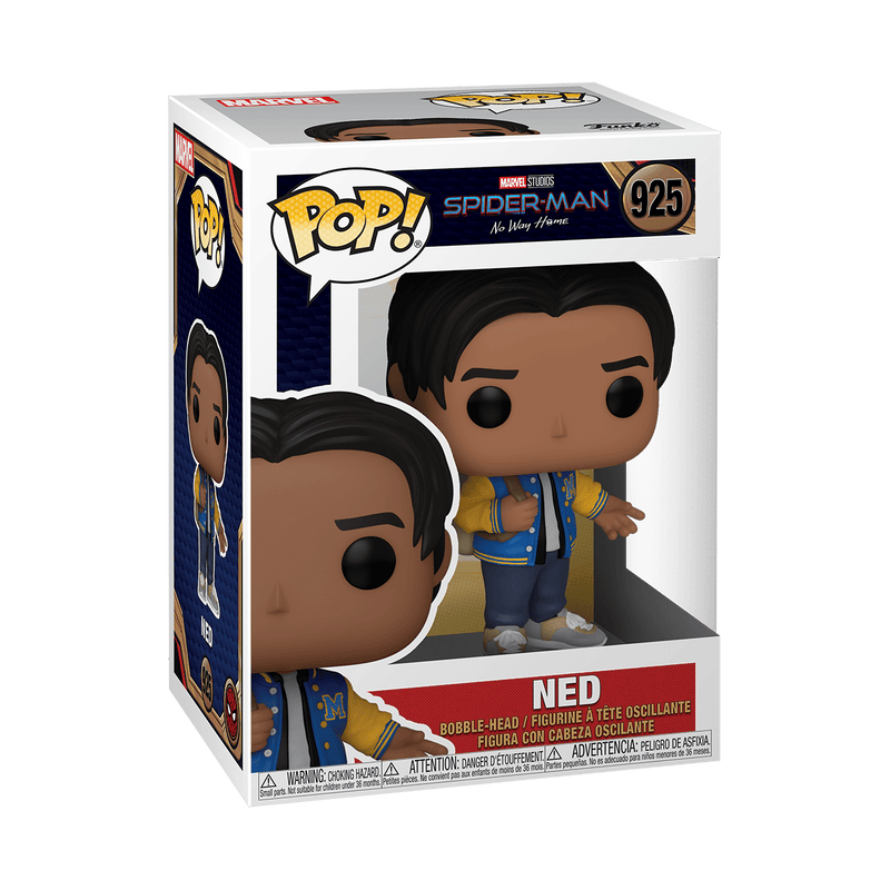 Funko Pop! Vinyl Bobble Head Marvel: Spider-Man: No Way Home - Ned