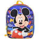 Disney Mickey Mouse 15" Backpack with Plain Front, Boys
