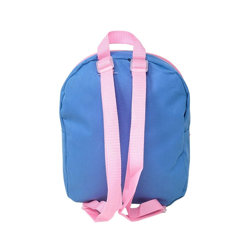Girls Peppa Pig Small Mini Backpack 11" Smiles and Flowers