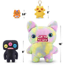 Fuggler Laboratory Misfits by ZURU Funny Ugly Monster, Plush, Collectible, Silly, Toy (Annoyed Alien)