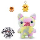 Fuggler Funny Ugly Monster Plush Toy - 9 in Butt Ugly Pets (Annoyed Alien - Dalmatian)