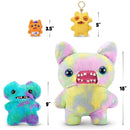 Fuggler Laboratory Misfits by ZURU Funny Ugly Monster, Plush, Collectible, Silly, Toy (MC Goo)