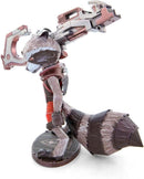 Metal Earth Guardians of The Galaxy Rocket The Raccoon Color 3D Metal Model Kit Fascinations