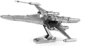 Metal Earth Star Wars Force Awakens Poe Dameron's X-Wing Fighter 3D Metal Model Kit Fascinations