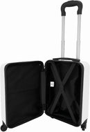 Hello Kitty Pink 18" Hard Sided Carry On Luggage w/4 Spinner Wheels