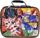 Bioworld Dragonball Z Insulated Rectangular Lunch Bag with Handle for Kids, a Reusable Soft Cooler Lunch Box for School or Travel, for Boys & Girls
