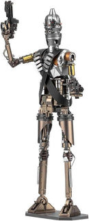 Metal Earth Premium Series Star Wars The Mandalorian IG-11 3D Metal Model Kit Fascinations