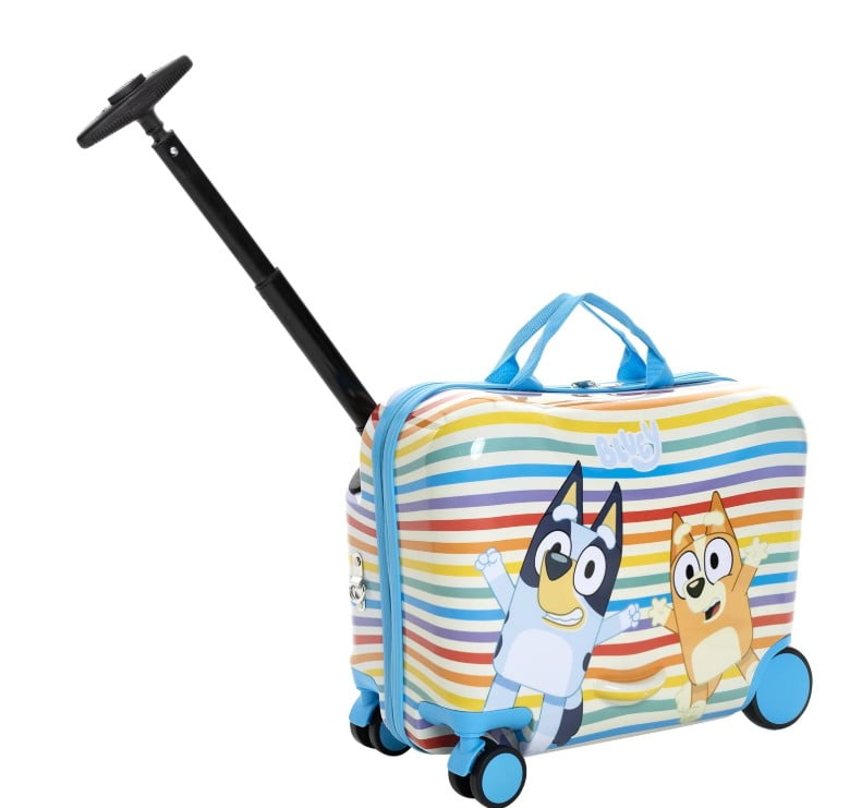 Bluey Child Ride On Travel Kids Luggage