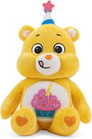 Care Bears 9" Bean Plush (Glitter Belly) - Birthday Bear - Soft Huggable Material!, Small