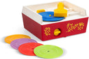 Fisher Price Classics - Record Player - Retro, Tactile Interactive Retro Toy for Kids, Girls, Boys, Toddlers, Baby, Preeschooler, Unisex 18 Months +