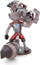 Metal Earth Guardians of The Galaxy Rocket The Raccoon Color 3D Metal Model Kit Fascinations