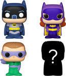 Funko Bitty POP! DC - Batgirl, 4-Pack - Batman, Batgirl, The Riddler and A Surprise Mystery Mini Figure