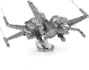 Metal Earth Star Wars Force Awakens Poe Dameron's X-Wing Fighter 3D Metal Model Kit Fascinations