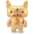 Fuggler Gold Fuggs by ZURU Funny Ugly Monster, Plush, Collectible, Toy (Reeko - All Over Gold)