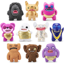 Fuggler Gold Fuggs by ZURU Funny Ugly Monster, Plush, Collectible, Toy (Teddy Bear Nightmare - Heart)