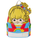Loungefly Rainbow Brite Cosplay Mini Backpack with side pockets