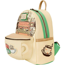 Loungefly Friends Central Perk Domed Coffee Mug Scented Mini Backpack