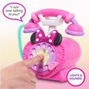 Disney Junior Minnie Mouse Ring Me Rotary Pretend Play Phone, Lights and Sounds, Officially Licensed Kids Toys for Ages 3 Up, Gifts and Presents