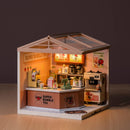 Rolife Double Joy Bubble Tea LED Building Blocks for Adults,1:24 Toy Building Sets,Model Building Kits