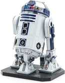 Metal Earth Puzzle 3D Premium Series R2-D2 Star Wars Metal Puzzles Buildable Model Kit
