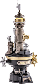 ROKR Navi Lighthouse Mechanical 3D Puzzle, Lighted DIY Building Set for Adults, Metal Building Kits
