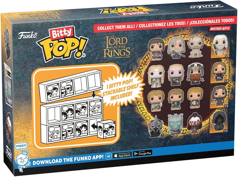 Funko Bitty POP! Lord of The Rings - Galadriel, 4-Pack and A Surprise Mystery Mini Figure