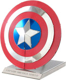Metal Earth Marvel Captain America's Shield 3D Metal Model Kit Fascinations