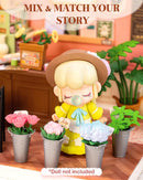 Rolife Super Creator Kits Fresh Flower Shop, Tiny House Building Blocks , DIY Plastic Mini House Model Building Kits