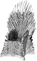 Metal Earth Premium Series Game of Thrones Iron Throne 3D Metal Model Kit Fascinations