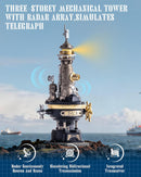 ROKR Navi Lighthouse Mechanical 3D Puzzle, Lighted DIY Building Set for Adults, Metal Building Kits