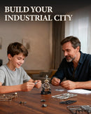ROKR Morse Telegraph Metal 3D Puzzle Mechanical Model Kits, Plastic DIY Industrial City Crafts Gifts