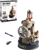 ROKR Morse Telegraph Metal 3D Puzzle Mechanical Model Kits, Plastic DIY Industrial City Crafts Gifts