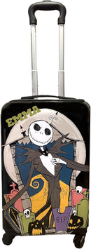 Nightmare Before Christmas 18" Hard Sided Luggage w/4 Spinner Wheels