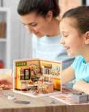 Rolife Super Creator Series, DIY Mini Night Out Food Stall Dollhouse House Kit, Bulid for Action Collectible Figures