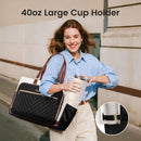 LOVEVOOK Teachers Messenger Bag for Women, Work Laptop Bag with Large Cup Holder