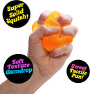 Schylling NeeDoh Gumdrop - Textured Sensory Toy with Super Solid Squish - 2.5" Tall - Colors May Vary (Pack of 1)
