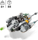 LEGO Star Wars The Mandalorian’s N-1 Starfighter Microfighter 75363 Building Toy Set for Kids Aged 6 and Up with Mando and Grogu 'Baby Yoda' Minifigures, Fun Gift Idea for Action Play