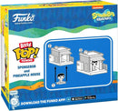 Funko Pop Bitty Town: Spongebob Squarepants - Spongebob Squarepants and Pineapple House - Collectable Vinyl Figure