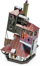 Metal Earth Fascinations Harry Potter Burrow in Color 3D Metal Model Kit