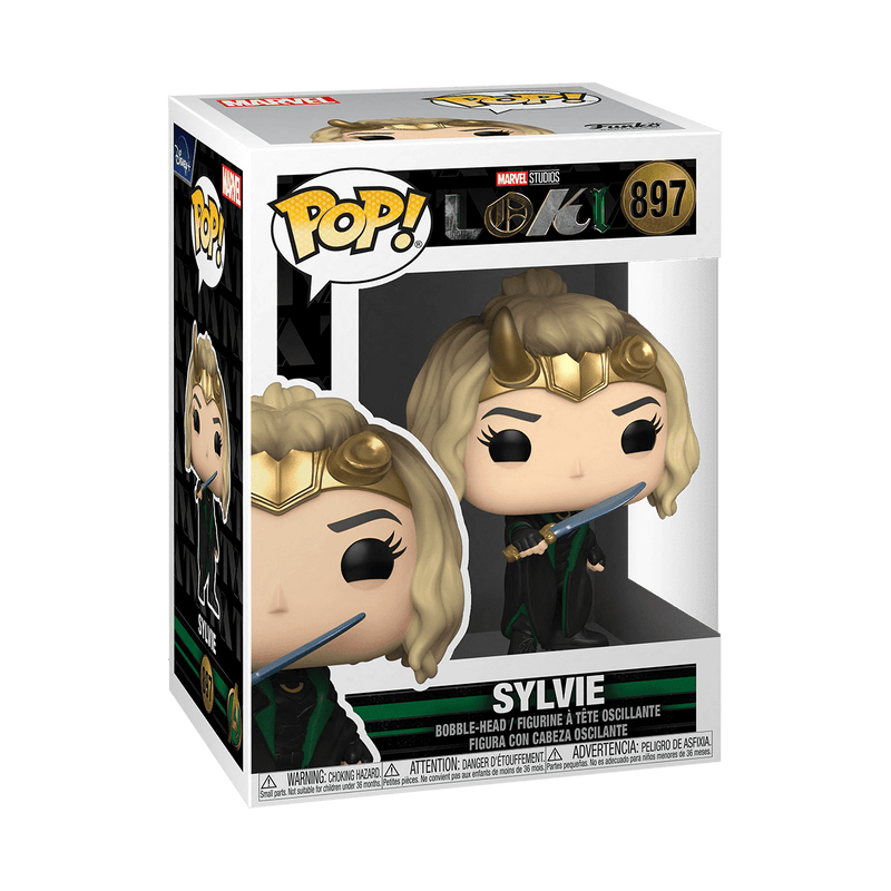 Funko Pop! Marvel: Loki - Sylvie Vinyl Bobblehead