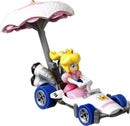 Hot Wheels Mario Kart Gliders, 1:64 Scale Die-Cast Character Toy Car (Styles May Vary)