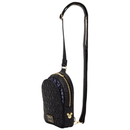 Loungefly Disney: Mickey Mouse - Convertible Crossbody Sling Bag - Adjustable Jacquard Strap