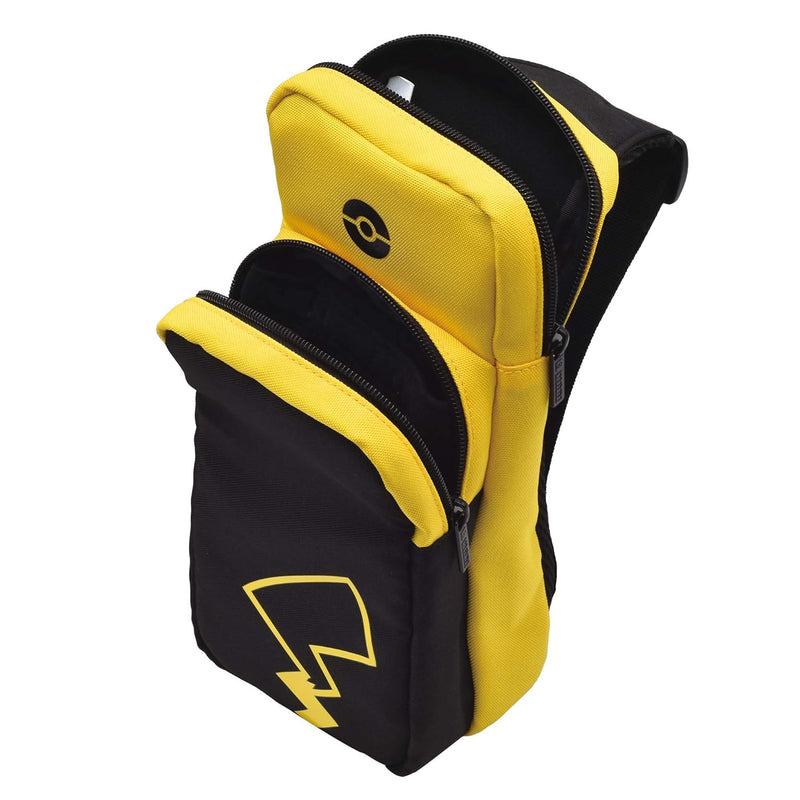 Pokemon Nintendo Switch Adventure Pack (Pikachu Edition) Travel Bag by HORI - Officially Licensed by Nintendo & Pokemon