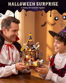 Rolife DIY Miniature Doll House Kit with Furniture for Children Adult Wooden Kits Toy (Haunted Candy House)