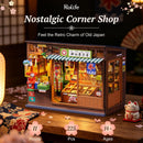 Rolife DIY Miniature Doll House Kit with Furniture for Children Adult Wooden Kits Toy (Nolstalgic Corner Shop)